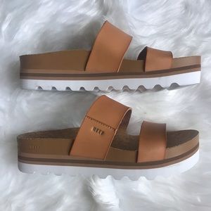 Reef cushion vista slide sandals